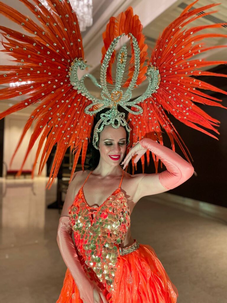 Brazilian samba dancers